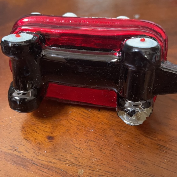 Red Wagon Christmas Ornament - Picture 5 of 5